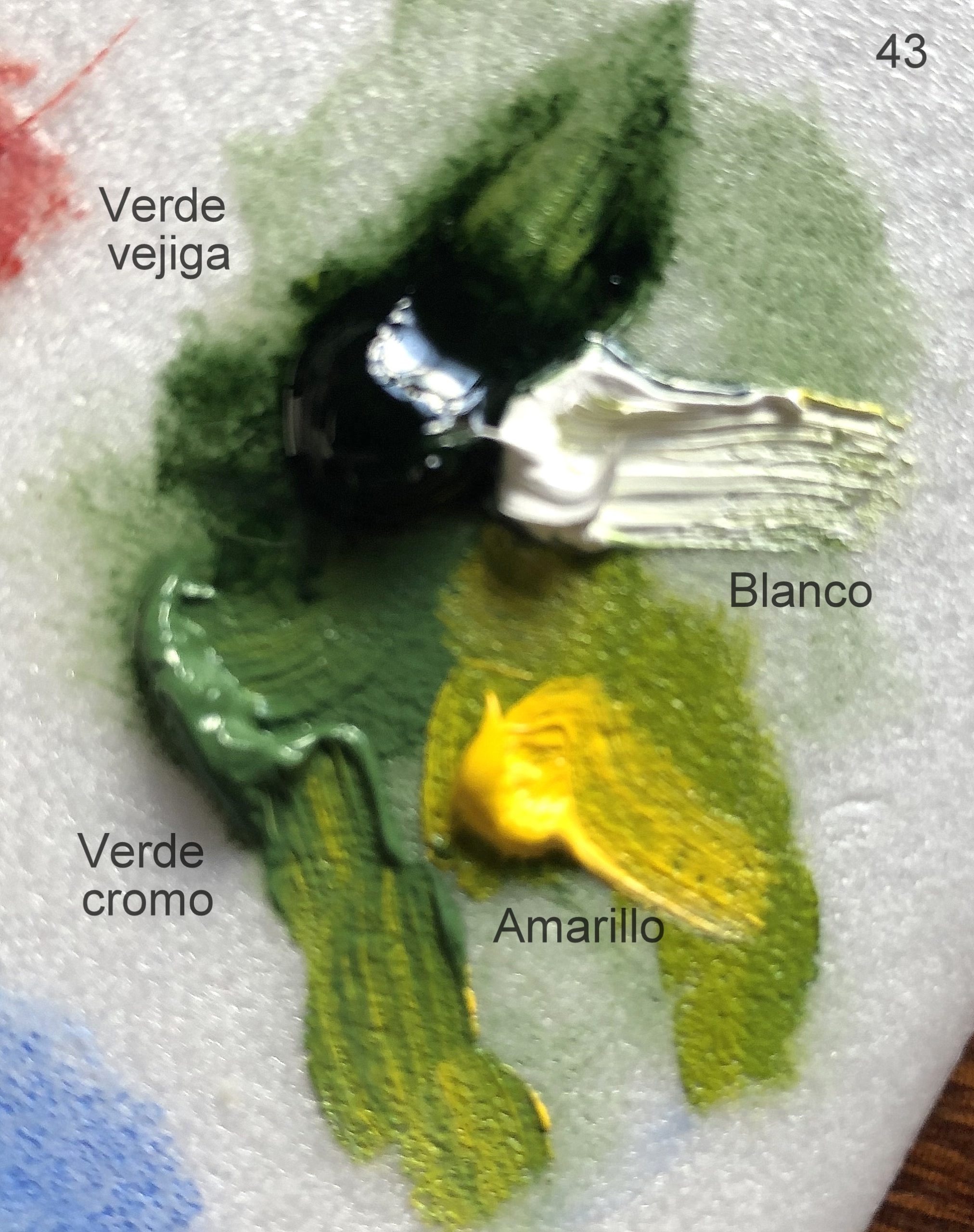 Óleo Acuarelado - “Tarde en el Bosque” - Imagen 5