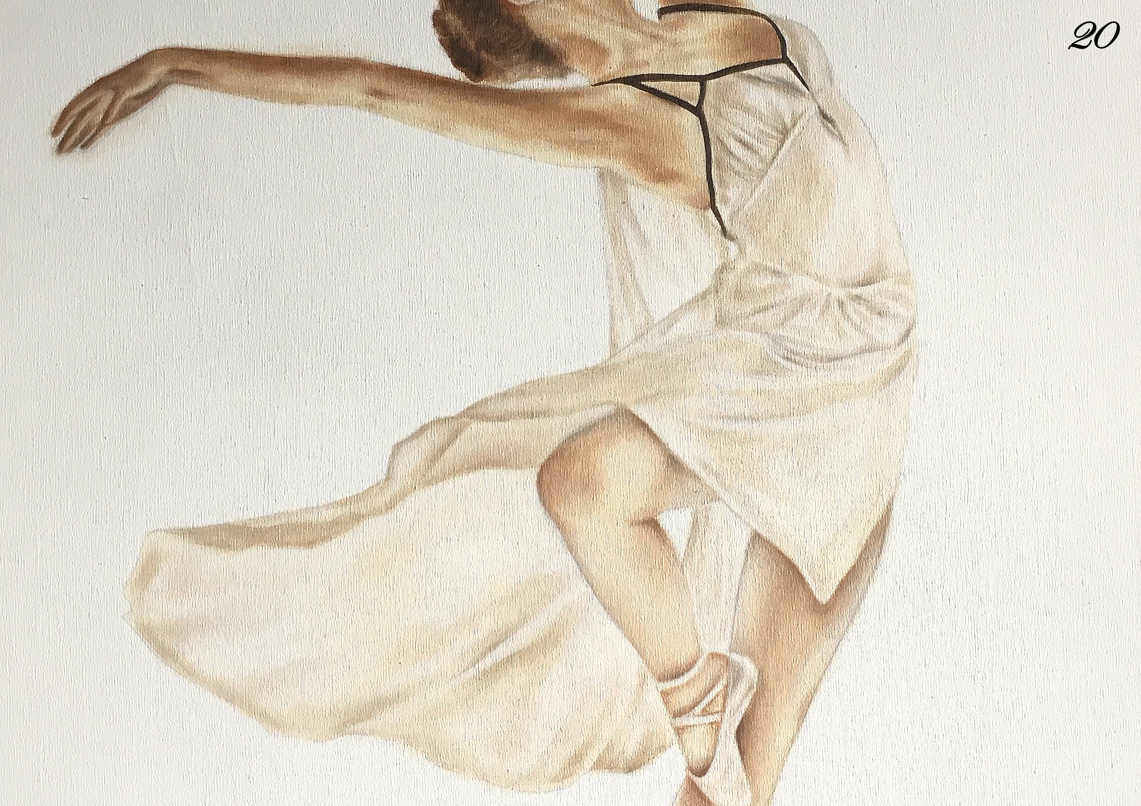 Óleo - “Danza en Sepia” - Imagen 2