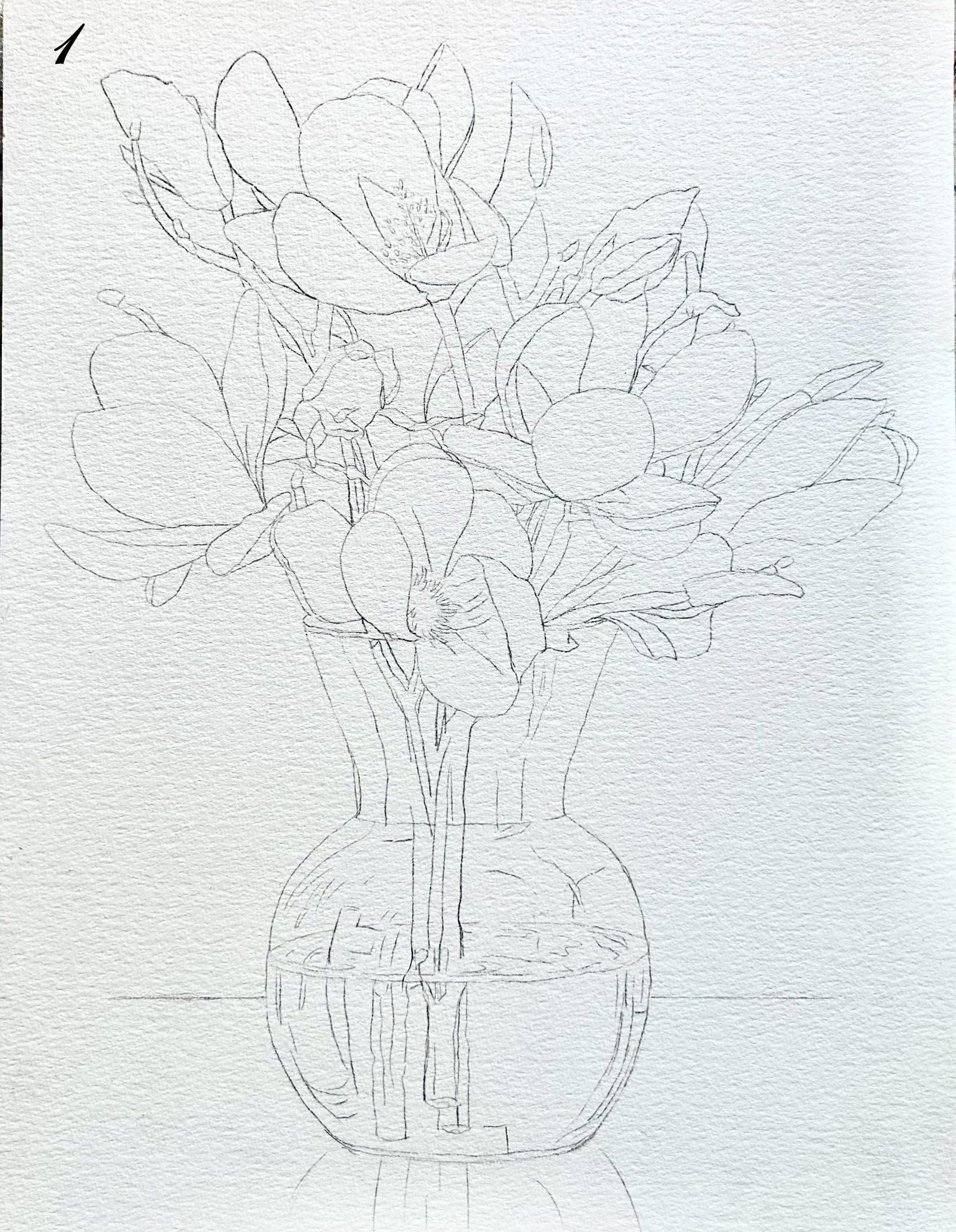 Capacitación en Técnicas en Acuarela - Magnolias - Imagen 6