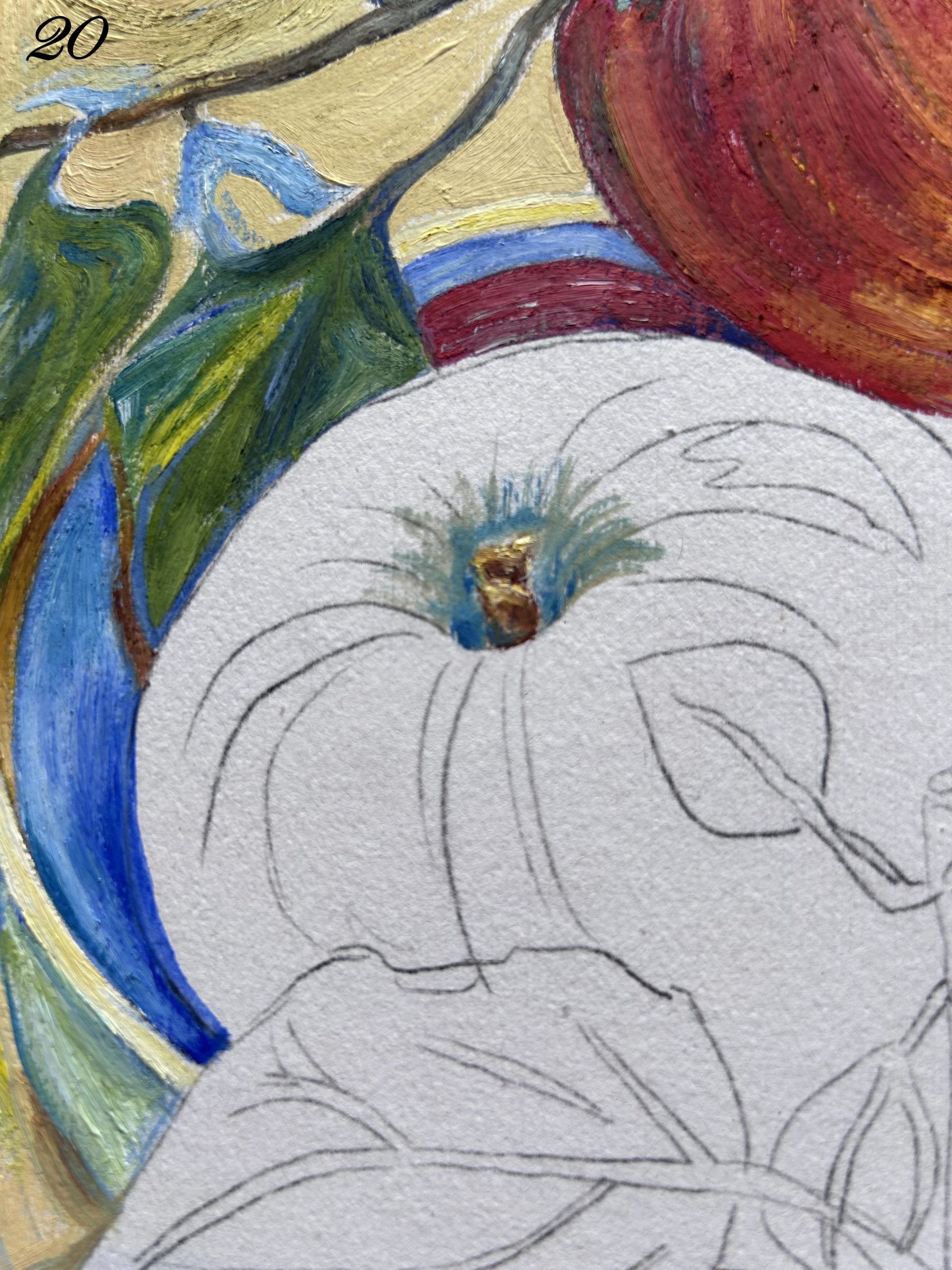 Técnicas Impresionistas al estilo Van Gogh - Manzanas - Imagen 3